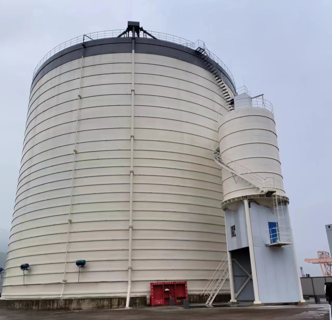 屯昌10万吨水泥钢板库